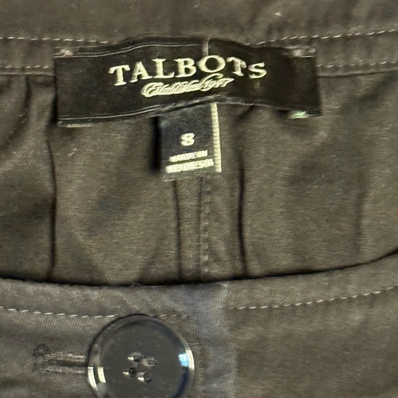 Talbots Black Crop Jacket - Picture 8 of 8